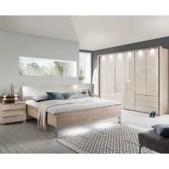 Schlafzimmerausstattung modern - Rativian (vierteilig)