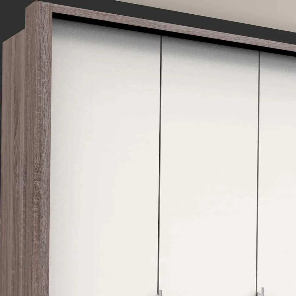 Schlafzimmerkleiderschrank mit drei Schubladen - Tivierto