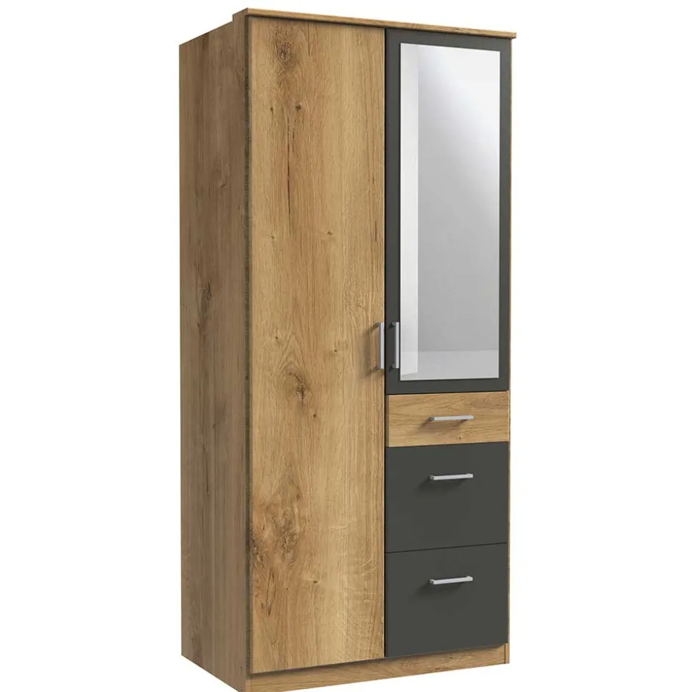 Schlafzimmerkleiderschrank 91 cm breit - Leviza