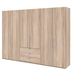 Schlafzimmerkleiderschrank in Holz Nachbildung - Zayun I