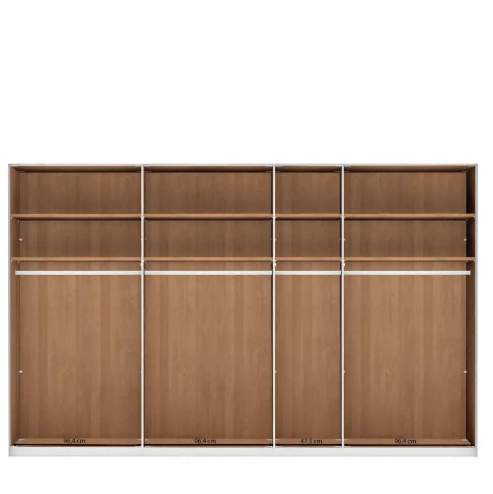 Schlafzimmer-Kleiderschrank mit sieben Türen - Dilacco