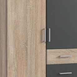 Schlafzimmerkleiderschrank im Holz Look - Danah