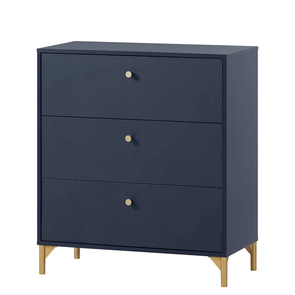 Schlafzimmerkommode mit drei Schubladen - Inbano