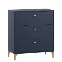 Schlafzimmerkommode mit drei Schubladen - Inbano