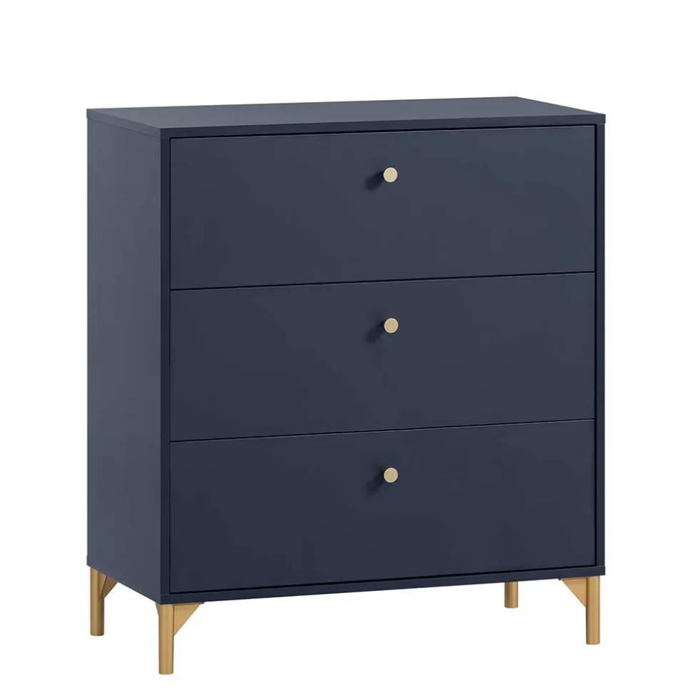 Schlafzimmerkommode mit drei Schubladen - Inbano