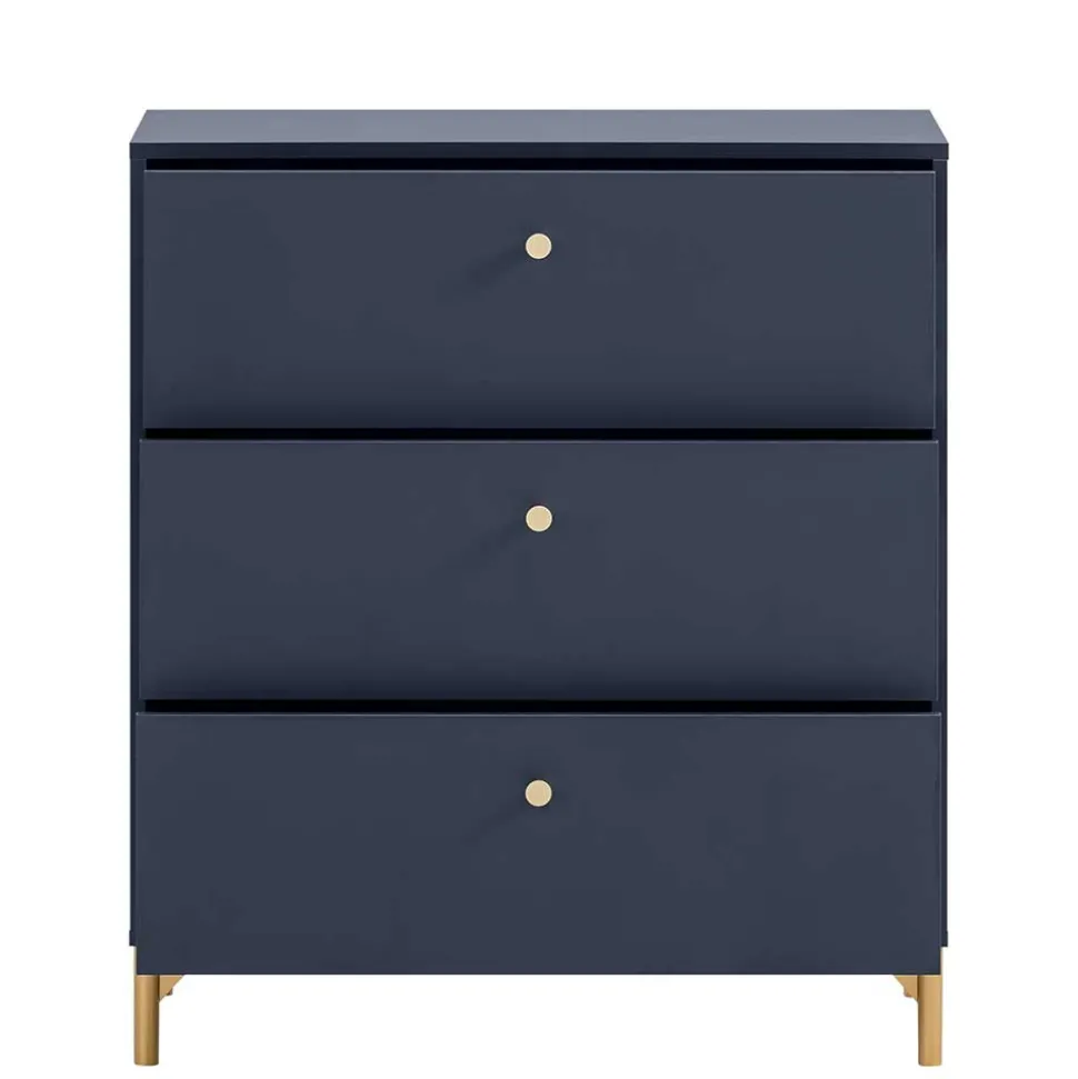 Schlafzimmerkommode mit drei Schubladen - Inbano