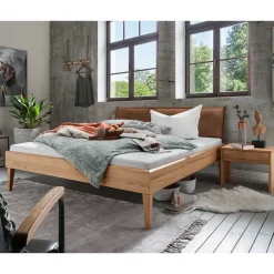 Schlafzimmermöbel Set aus Kernbuche - Eudrinia (vierteilig)