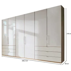 Schlafzimmermöbel Set in Beige - Lesegano (vierteilig)