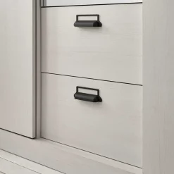 Schlafzimmer-Möbel-Set mit Bett 140x200 - Tramos (fünfteilig)