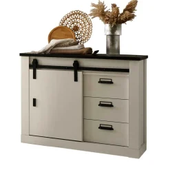 Schlafzimmer-Möbel-Set mit Bett 140x200 - Tramos (fünfteilig)