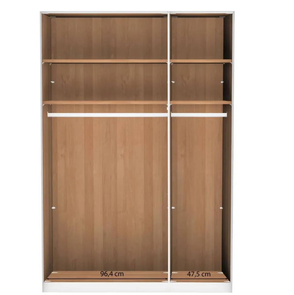 Schlafzimmerschrank mit drei Türen - Dilacco