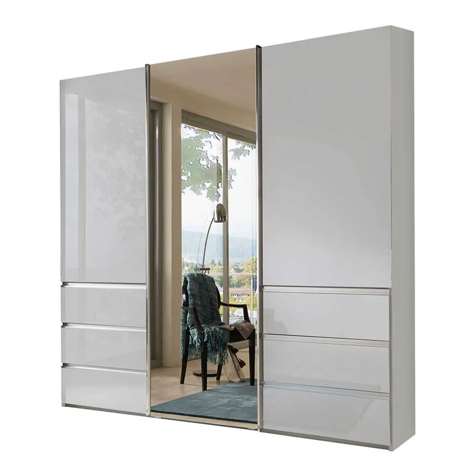 Schlafzimmerschrank mit Parsol Spiegeltür - Babaco