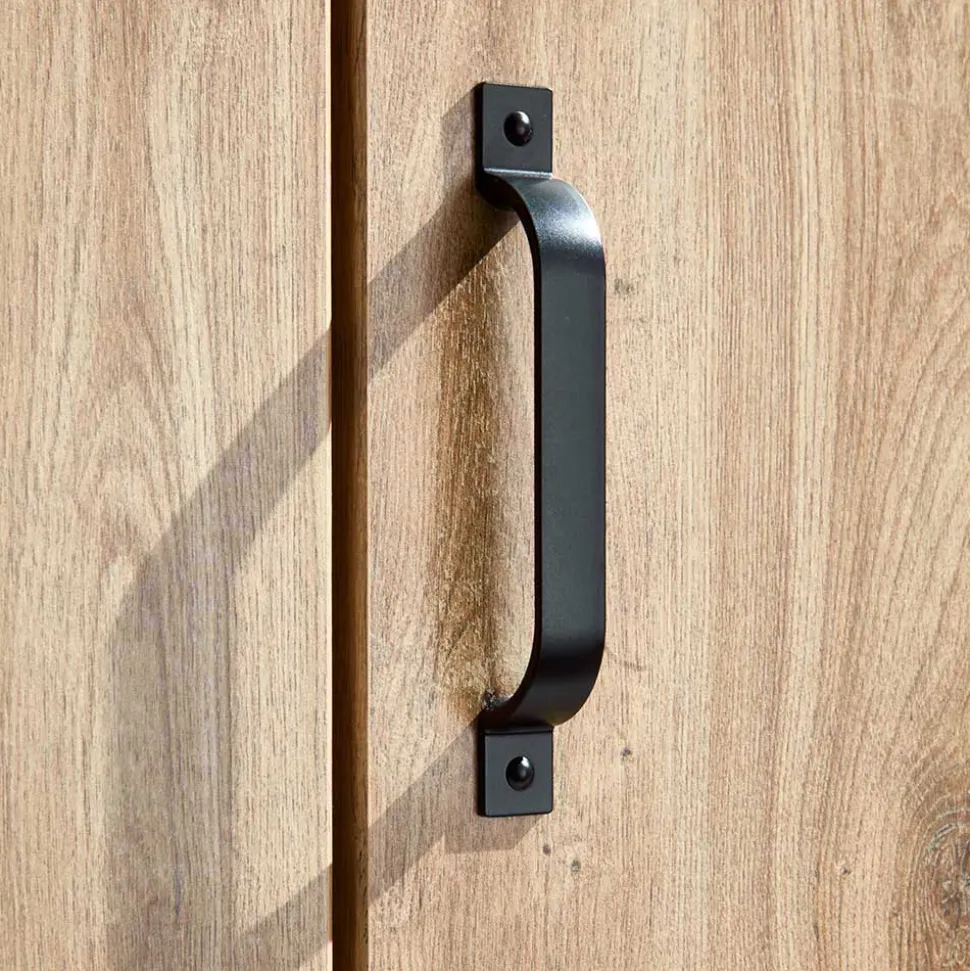 Schlafzimmerschrank mit sechs Schubladen & Türen - Bram