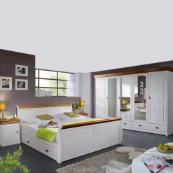 Schlafzimmerset Sicilianu im Landhausstil (vierteilig)