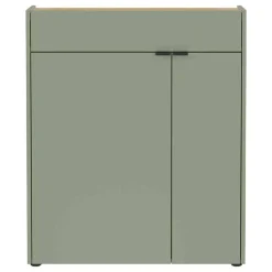 Schlanker Schuhschrank in Graugrün - Point