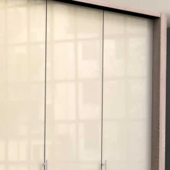 Schlichter Kleiderschrank 2-türig in Creme - Rativian