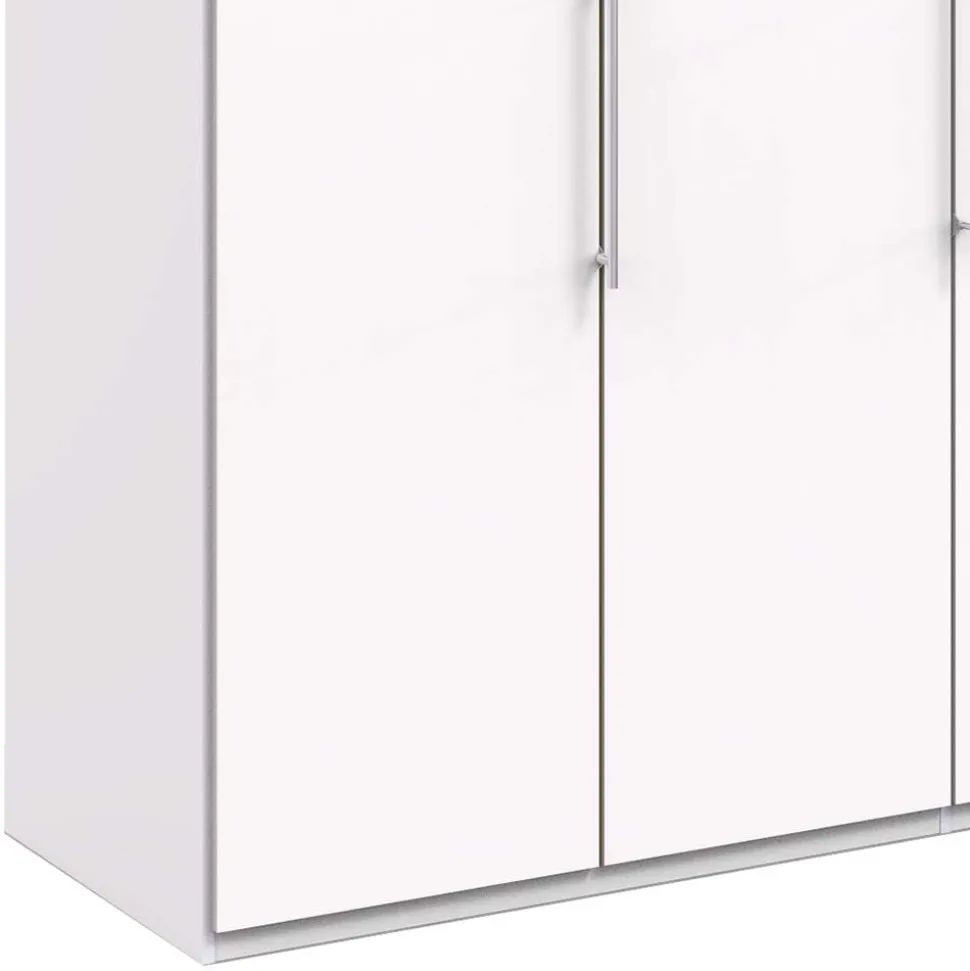 Schlichter Schlafzimmerschrank in Weiß - Donpiave