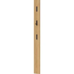 Schmale Garderobe mit drei Klapphaken - Huesca