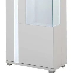 Schmaler Vitrinenschrank mit LED Beleuchtung - Tirol