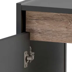 Schmaler Waschbeckenunterschrank 42 cm breit - Marcius I