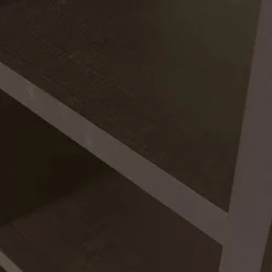 Schmales Regal in Dunkelbraun - Belpasso