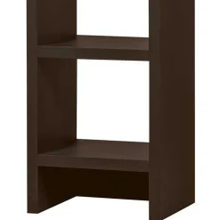 Schmales Regal in Dunkelbraun - Belpasso