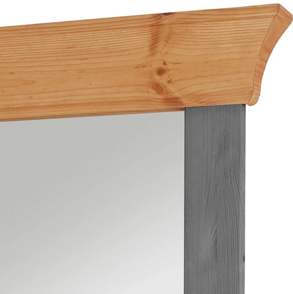 Schminkkommode Möbelset im Landhaus Look - Cempino (dreiteilig)