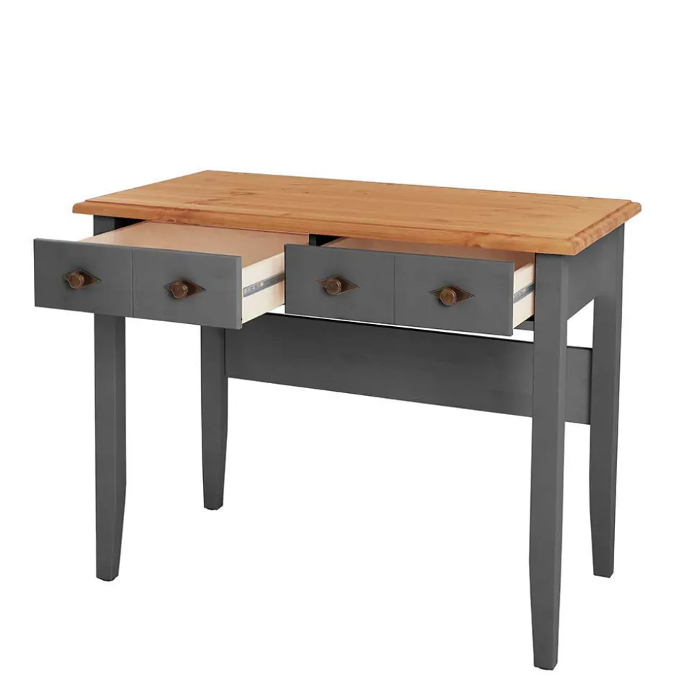 Schminkkommode Möbelset im Landhaus Look - Cempino (dreiteilig)