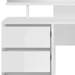 Schminktisch mit Spiegel & Ablage - Evyla