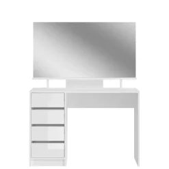 Schminktisch mit Spiegel & Ablage - Evyla