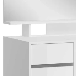 Schminktisch mit Spiegel & Ablage - Evyla