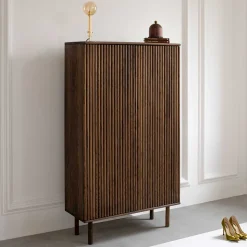 Schrank aus Eiche geschliffen in Wenge - Gimy