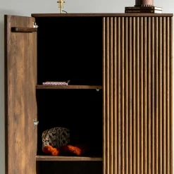 Schrank aus Eiche geschliffen in Wenge - Gimy