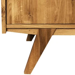 Schrank im Mid Century Stil aus Wildeiche Holz - Hardus