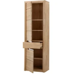 Schrankwand Croconia aus Wildeiche massiv (dreiteilig)