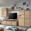 Schrankwand Smonia aus Wildeiche Bianco (vierteilig)
