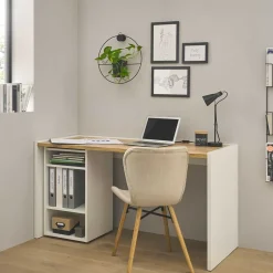 Schreibtisch & Regal Kombi - Nonessia (zweiteilig)
