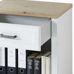 Schreibtisch & Rollcontainer Kombi - Mehady (zweiteilig)