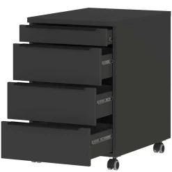 Schreibtisch & Rollcontainer - 3 Größen - Tila (zweiteilig)