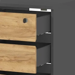 Schreibtisch & Rollcontainer 158x79 cm - Contrage (zweiteilig)