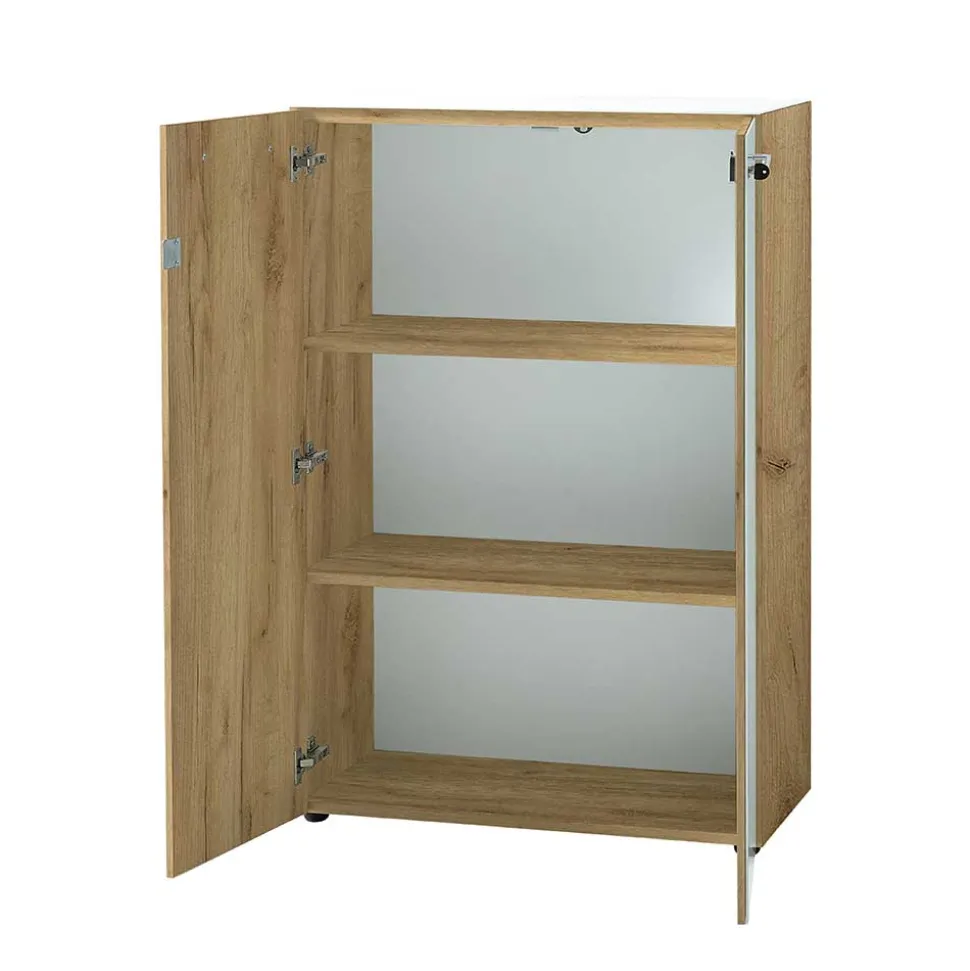 Schreibtisch & Rollcontainer & Schrank - Laszlo (dreiteilig)