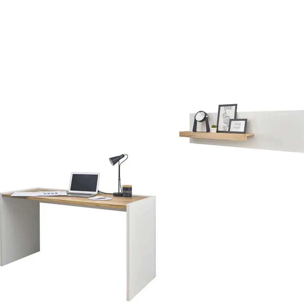 Schreibtisch & Wandboard modern - Nonessia (zweiteilig)