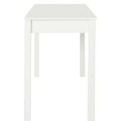 Schreibtisch aus Holz in Weiß lackiert - Jaisa