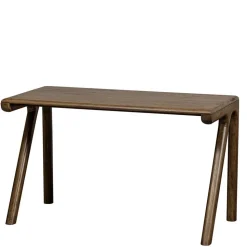 Schreibtisch aus Mangoholz in Walnuss Braun - Tadeuz