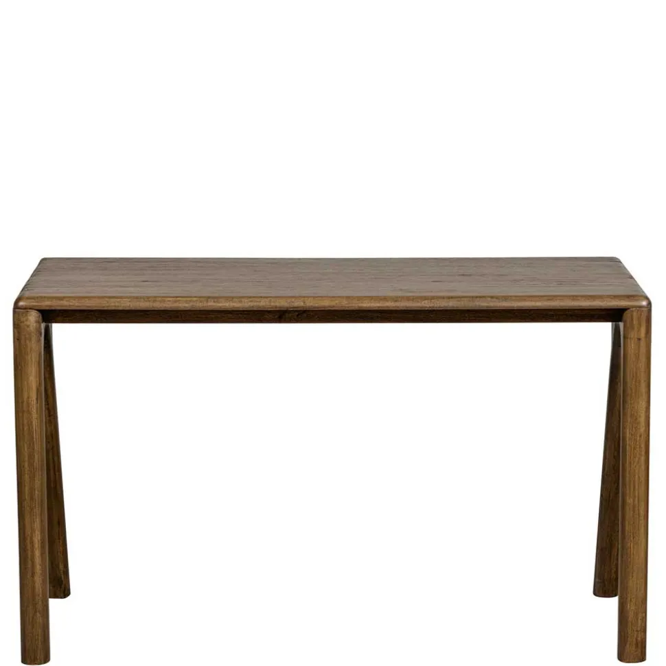 Schreibtisch aus Mangoholz in Walnuss Braun - Tadeuz