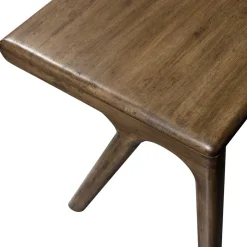 Schreibtisch aus Mangoholz in Walnuss Braun - Tadeuz