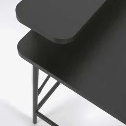 Schreibtisch aus Metall in Schwarz - Andjes