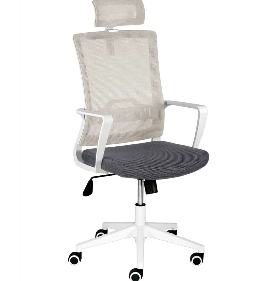 Schreibtisch Drehstuhl mit Kopfstütze - Venutura