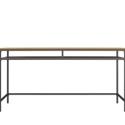 Schreibtisch in Eiche Optik & Grau - Georgy