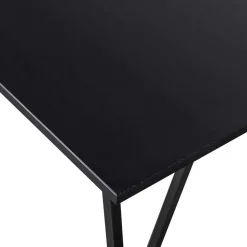 Schreibtisch in Schwarz aus Kiefernholz - Fortore